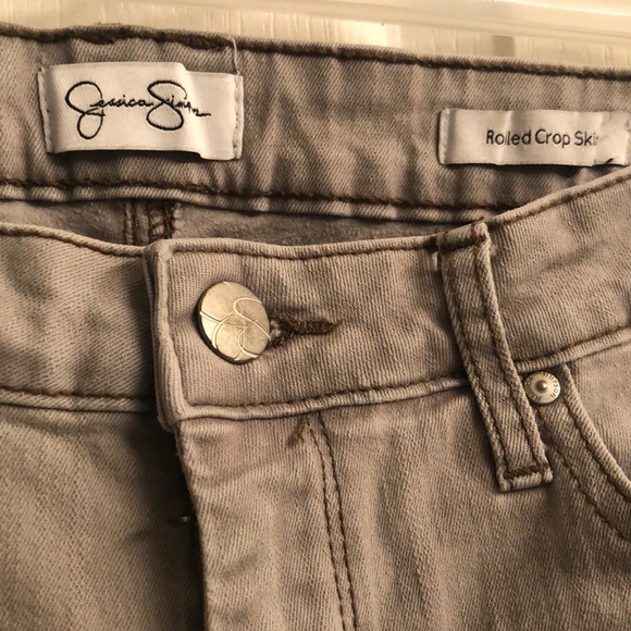 Jessica Simpson Rolled Crop Skinny #12 - Picture 3 of 5